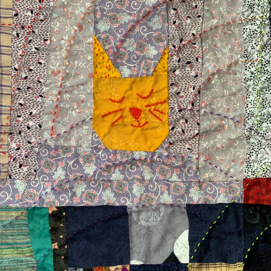 Sleep Quilt II: Waiting and Hoping, detail ii
