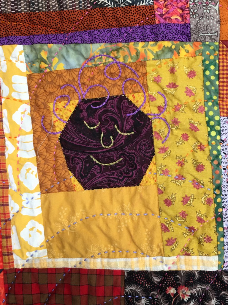 Sleep Quilt II: Waiting and Hoping, detail v