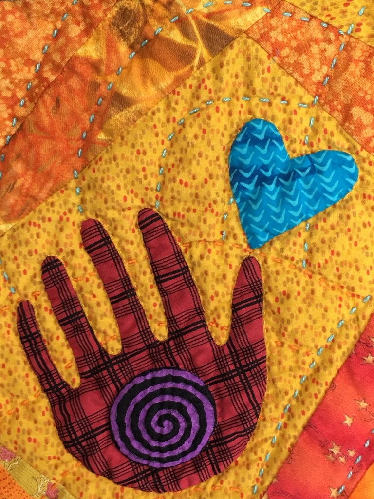 Sleep Quilt II: Waiting and Hoping, detail vi