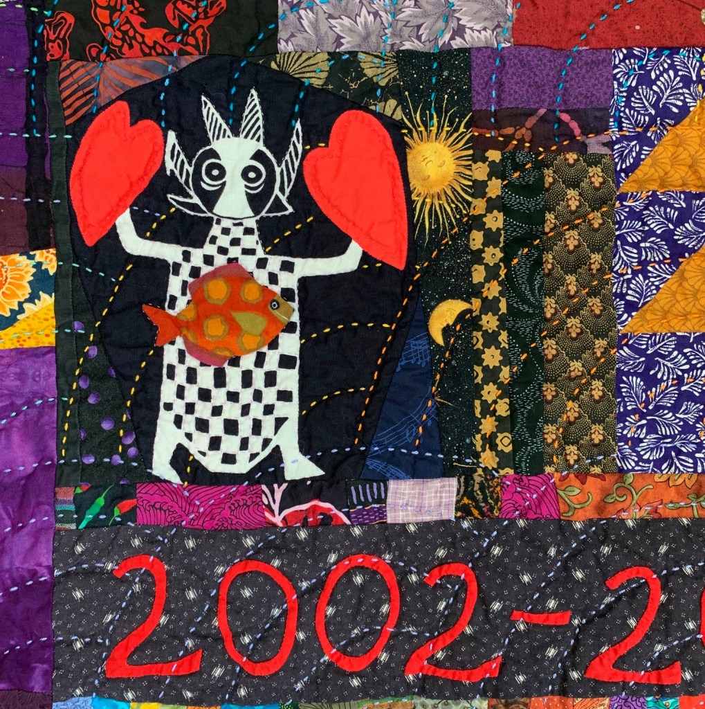 Sleep Quilt II: Waiting and Hoping, detail x