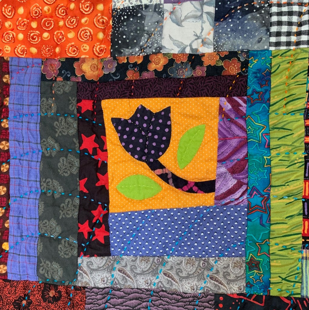 Sleep Quilt II: Waiting and Hoping, detail xi